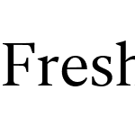 Fresh Serif