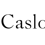 CaslonH