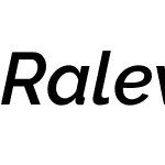 Raleway SemiBold