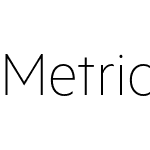 Metric