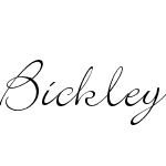 Bickley Script