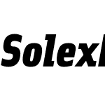 SolexBlackItalic