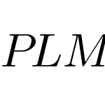 PLMathItalic9