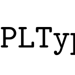 PLTypewriter8