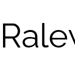 Raleway Thin