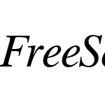 FreeSerif