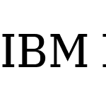 IBM Plex Serif