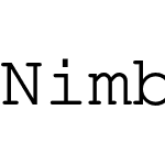 Nimbus Mono PS
