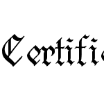 Certificatext