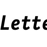 LetterGothicMono