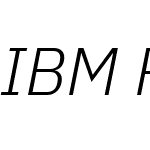 IBM Plex Sans