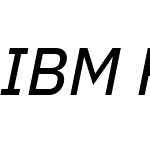 IBM Plex Sans