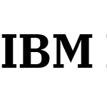 IBM Plex Serif