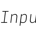 Input Sans Narrow