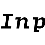 Input Serif