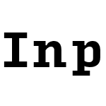 Input Serif Narrow