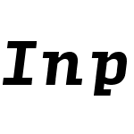 Input Serif Narrow