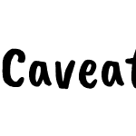 Caveat Brush