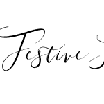 Festive Script