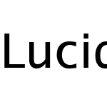 Lucida Grande