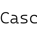 Cascadia Mono PL