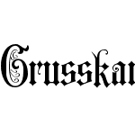 Grusskarten Gotisch