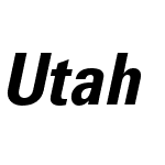 UtahWGLCondensedW10-BoldIt