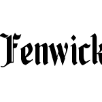 Fenwick Woodtype