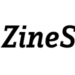 ZineSlabDis-MediumItalic