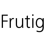 FrutigerNextLT