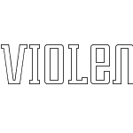 ViolentaSlabOutlineUnicaseW03