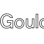 Goulong Bold Outline