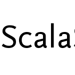 ScalaSansLF