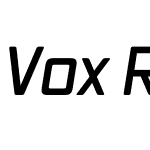 VoxRoundW10-SemiboldItalic