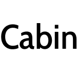 Cabin SemiCondensed