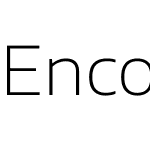 Encode Sans Expanded