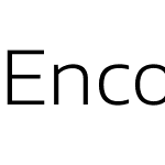 Encode Sans Expanded