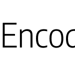 Encode Sans SemiCondensed