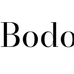 Bodoni Moda 16pt