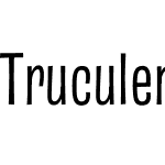 Truculenta 16pt Condensed