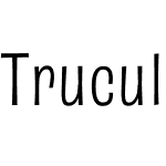 Truculenta 18pt