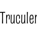 Truculenta 20pt Condensed