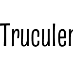 Truculenta 20pt Condensed