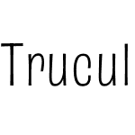 Truculenta 20pt