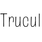 Truculenta 20pt