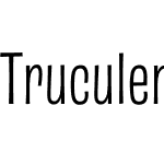 Truculenta 24pt Condensed