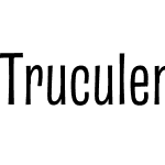 Truculenta 24pt Condensed