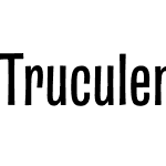 Truculenta 24pt Condensed