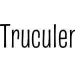 Truculenta 28pt Condensed