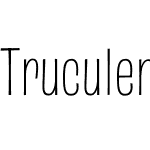 Truculenta 36pt Condensed